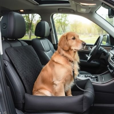 Housse voiture chien