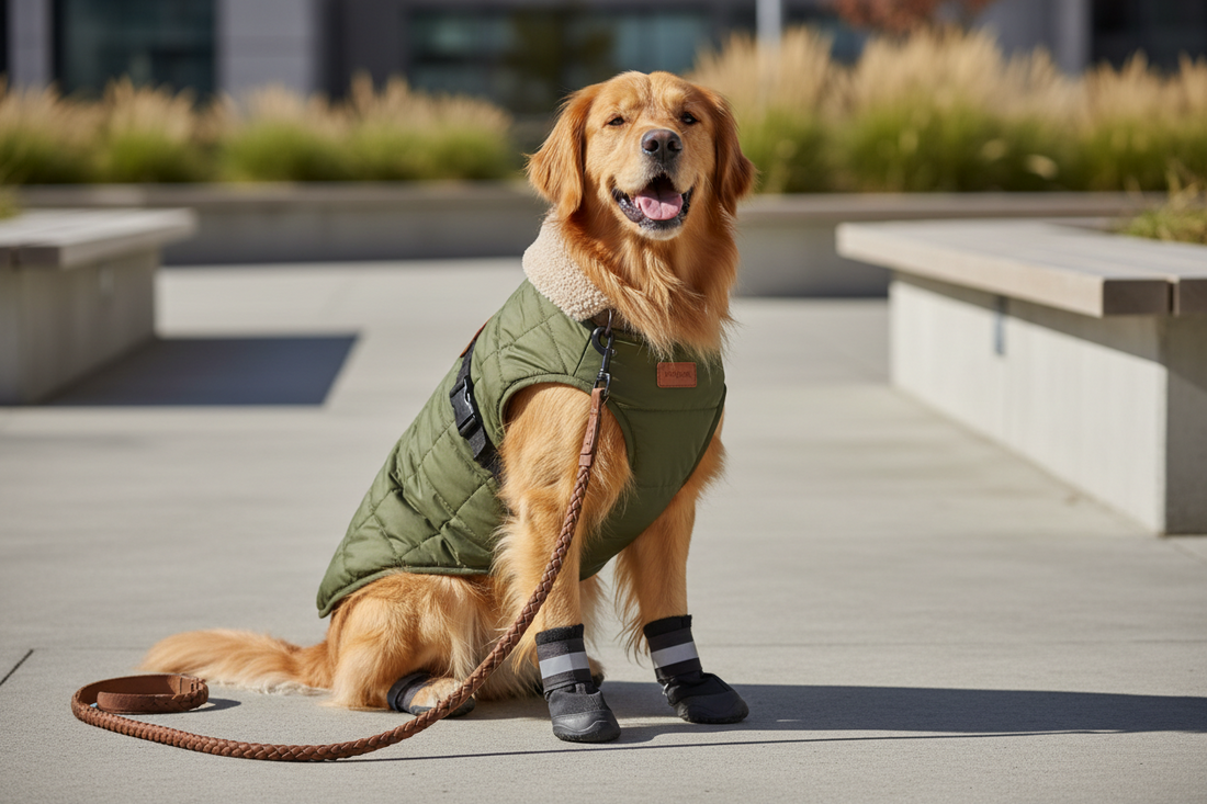 Manteau et chaussures pour chien - protection toutes saisons