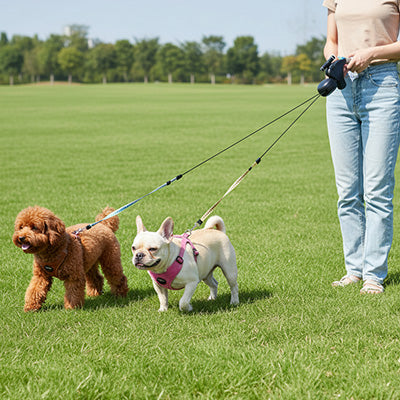 2 chien ce promene