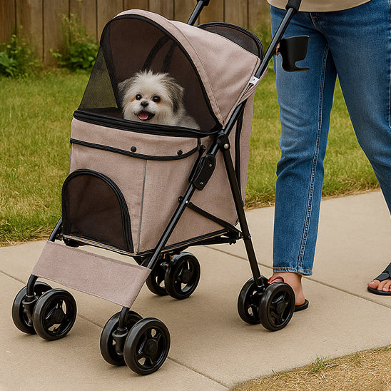 Poussette pour Chien | Pliable Comfort