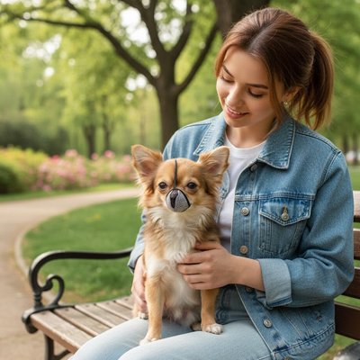 Muselière pour chien​