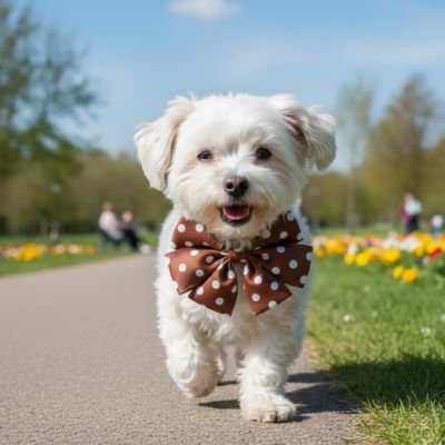 Noeud papillon chien 