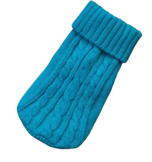 Pull / Chandail pour Chien | Tricot Torsadé Multicolore