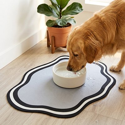 Tapis gamelle chien 